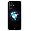 Чехол для телефона - MANIACASE - Samsung Galaxy S26 Plus - Силикон TPU - Черный - Светящийся логотип Bmw M