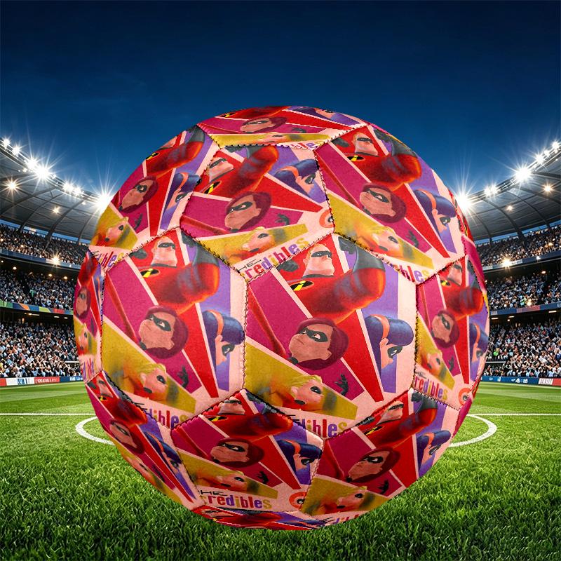 Incredibles Print Size 5 Soccer Ball, PU Wear Resistant Football for Match Training and Daily Practice, Birthday Gift for Soccer Fans
