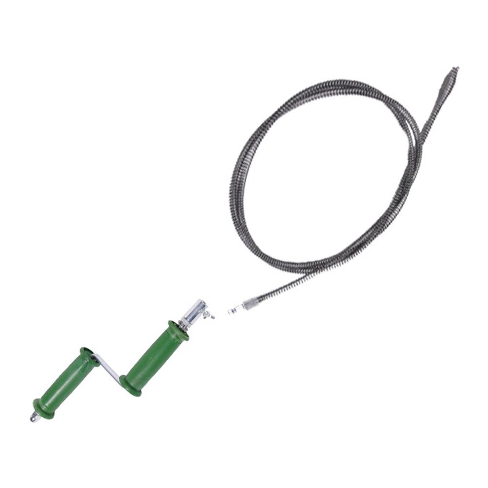 1-10M Sewer Pipe Unblocker Bathroom Hair Sewer Sink Cleaning Tools Snake Spring Pipe Dredging Tool Pipeline Kitchen Accessories