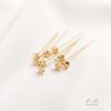 14K Gold-Filled T-Pins for DIY Jewelry: Color-Preserving Star and Heart Flat-Head Pins