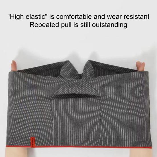 Мужское нижнее белье-боксеры со средней посадкой, эластичный пояс, полосатые шорты с принтом, U-выпуклые трусы с 3D вырезом, повседневная одежда