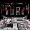 Пленка для интерьера Geely Xingrui L: Защитная пленка из ТПУ для экрана декора центральной консоли 24 моделей
