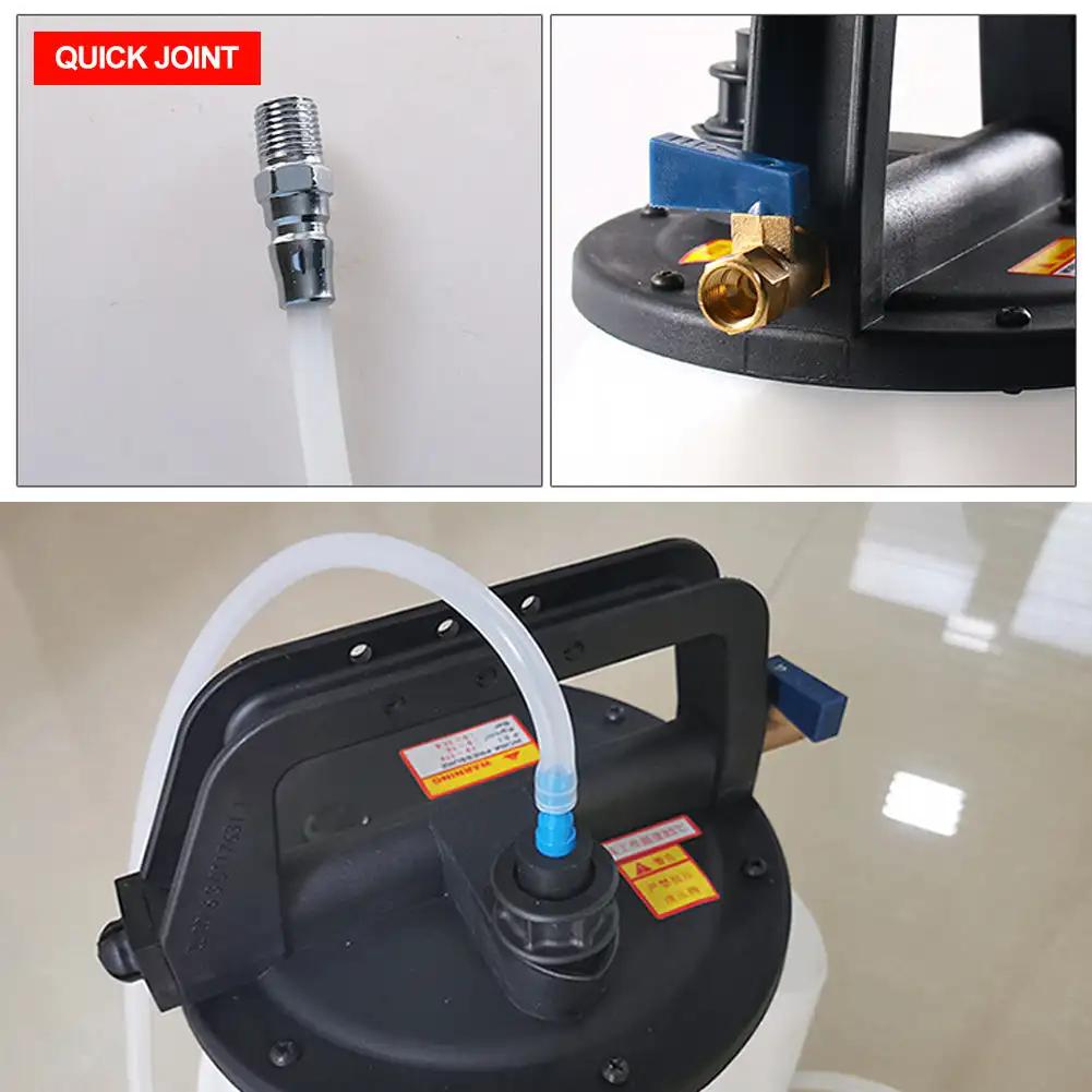 1.2m/2m Автомобильный насос для замены тормозной жидкости, пустой сливной масляный спускной клапан, синий масляный соединитель, аксессуары для заливки масла в автомобиль