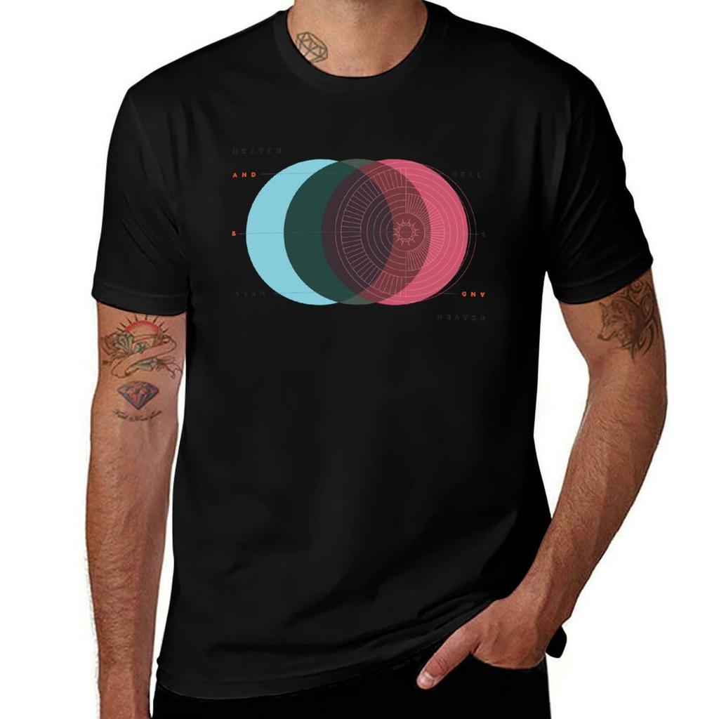 Emanuel Swedenborgs Heaven and Hell TShirt cotton t shirts man 100 TShirt