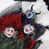 Halloween Horror Dolls Toy Pendant Evil Ghost Pendant Ornaments Haunted Houses Props for Halloween Festival Party Decor Supplies