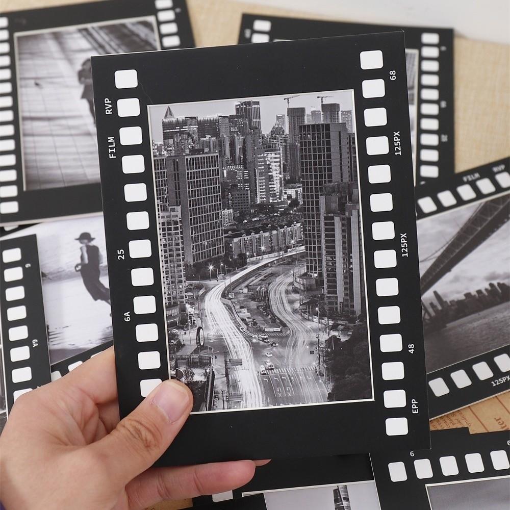 5PCS Square Film Paper Photo Frame 6 in/7 in Collage Frame Movie Film Frame Wall Decoration