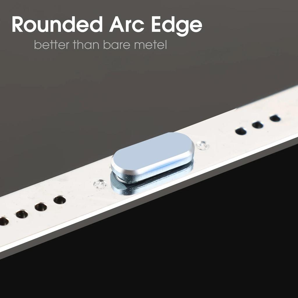 1/5Pcs Anti Dust Plugs Charging Port Protector Dustplug for iPhone 14 Pro Max 13 12 11 Mini Plus iPad Airpods Metal Covers2