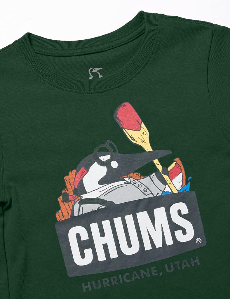 Детские топы River Guide Booby темно-зеленый KL [Chums] Детская футболка