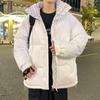 Мужские куртки на хлопковой подкладке для мужчин и женщин, новый зимний стиль, утепленное пальто, модная брендовая куртка на хлопковой подкладке для пары, воротник-стойка