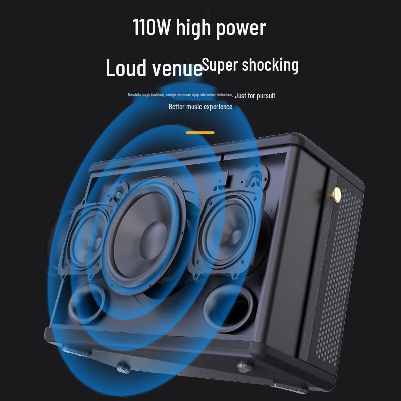 Philips SD100 Portable Outdoor Bluetooth Speaker with Dual Microphones