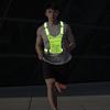 Elastic Cycling Reflective Vest with Phone Pouch Cycling Safe Jacket  Running Gear
