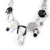 NOA [H8961] - Designer Necklace 'Les Acidulés' Black Silver
