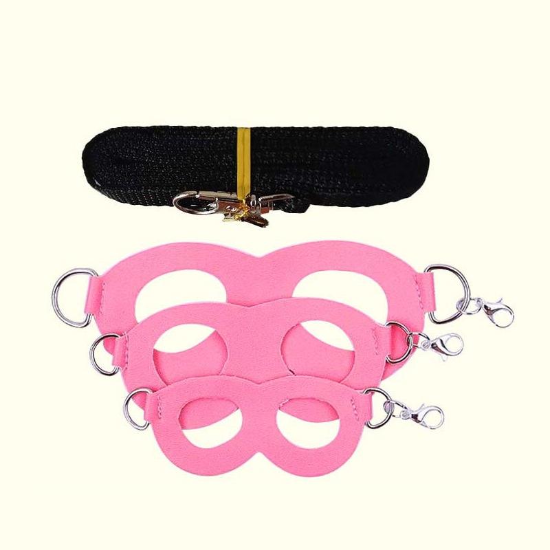 4 шт., нагрудный ремень для маленьких домашних животных, поводок с белкой, хомяк, тяговая веревка против укуса, сахарный планер, ветрозащитный специальный анти-потерянный трос