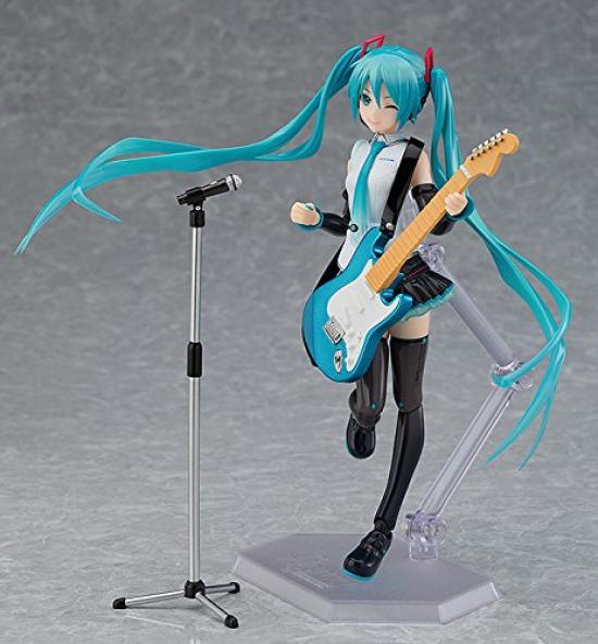 Figma Character Vocal Series 01 Hatsune Miku V4X ABS ПВХ Раскрашенная Подвижная Фигурка Без Масштаба &
