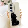 Чехол-картина с мультяшным китайским драконом и кошкой для Vivo Y19s Y19s Pro 4G V2419 Мягкий матовый силиконовый чехол для телефона на Vivo Y29 5G V2420