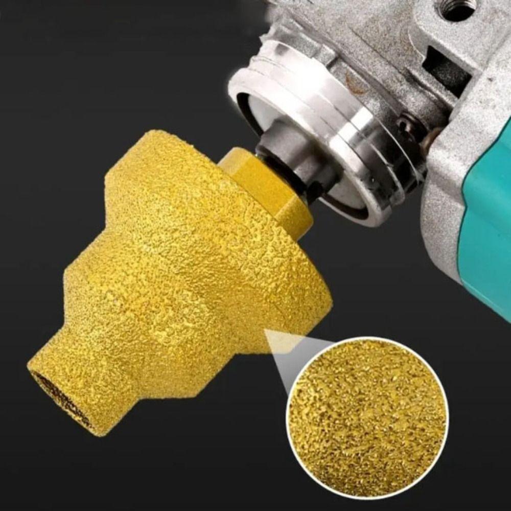 Многоразмерное сверло Adamas с фаской, коническое, паяное, ступенчатое, для стекла