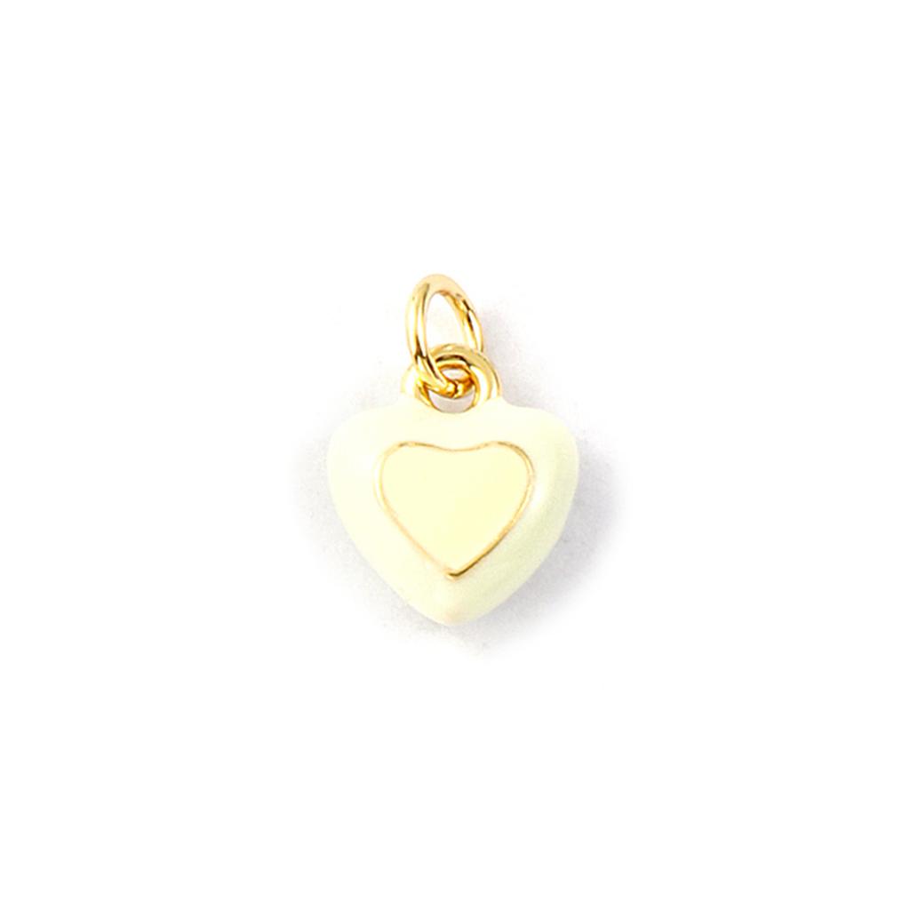 2 шт. Латунные Подвески с Позолотой 18K Эмалированные Сердце Звезда Для DIY Ожерелья Браслета Серьги Аксессуары для Изготовления Украшений