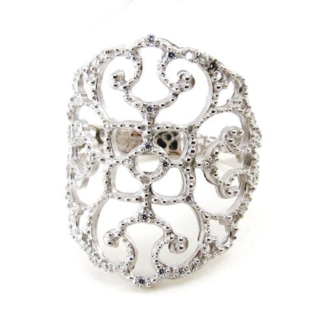 Silver 'Goddess' Ring