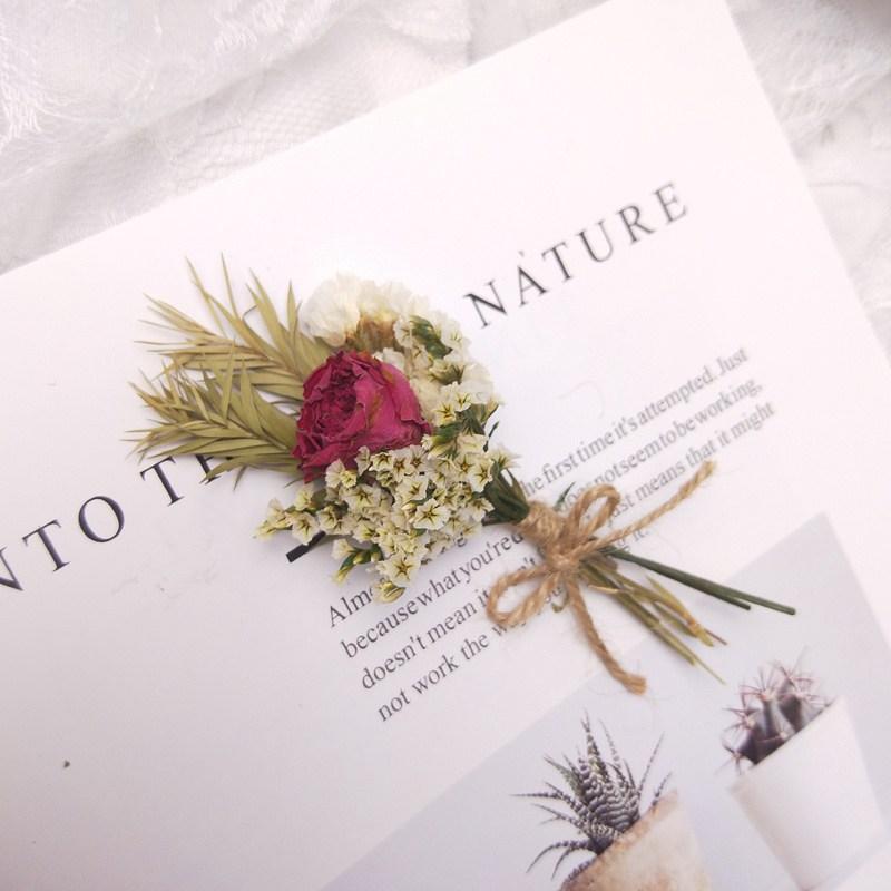 Украшение сушеных цветов букет роз реквизит для съемки мини DIY материал