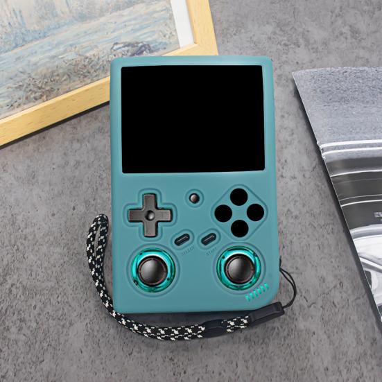 Защитный чехол для игровой консоли ANBERNIC RG 35XX Pro, противоударный протектор для портативной игровой машины, силиконовая накладка-скин, корпус, игровые аксессуары