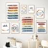 Inspirational Quotes Mental Health Schematic Wall Art Canvas Painting Nordic Posters And Prints Wall Pictures Kids Room Decor