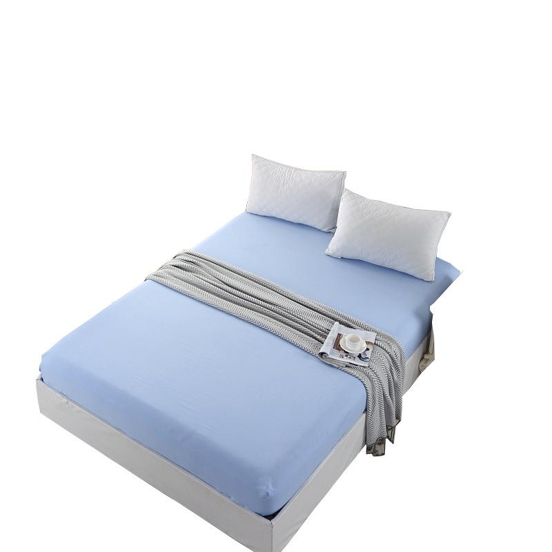 Cozy Solid Color Fitted Sheet Set Ideal For Enhancing Bedroom Comfort And Style