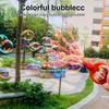 32-Hole Bubble Wand with Concentrate Packs Fun Outdoor Toy Bubble Blowing Machine Toy for Kids Adults