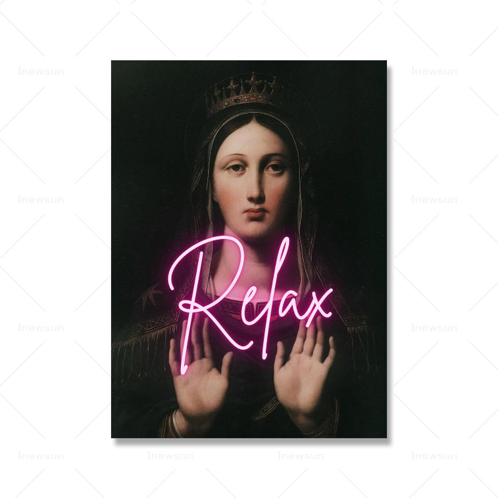 Alter Art Эклектичные настенные картины Винтажный портрет Живопись Печать Moody Decor Галерея Спальня Стена Антикварные холсты в стиле барокко Постер