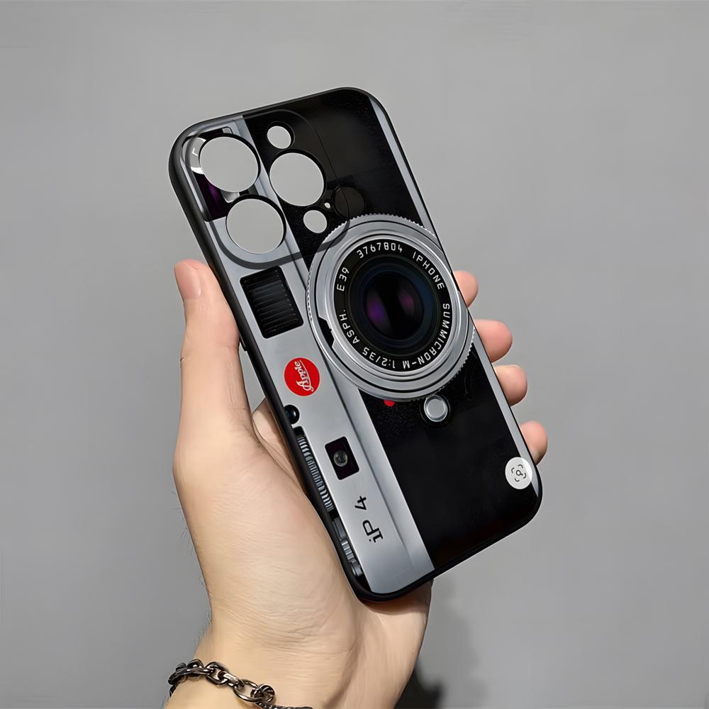 Ретро Музыкальные Кассеты Камера Чехол для Телефона Для 16 Pro Max Iphone 15 14 Pro Max 13pro 11 X Xs Xr 8 7Plus Силиконовый Чехол