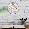 2D Flat, 1pc Round Aluminum Metal Sign, Vintage Plaque about "I Have a Great Friend", "Best Friend'S Birthday Gift" Decor Sign, Suitable for Living