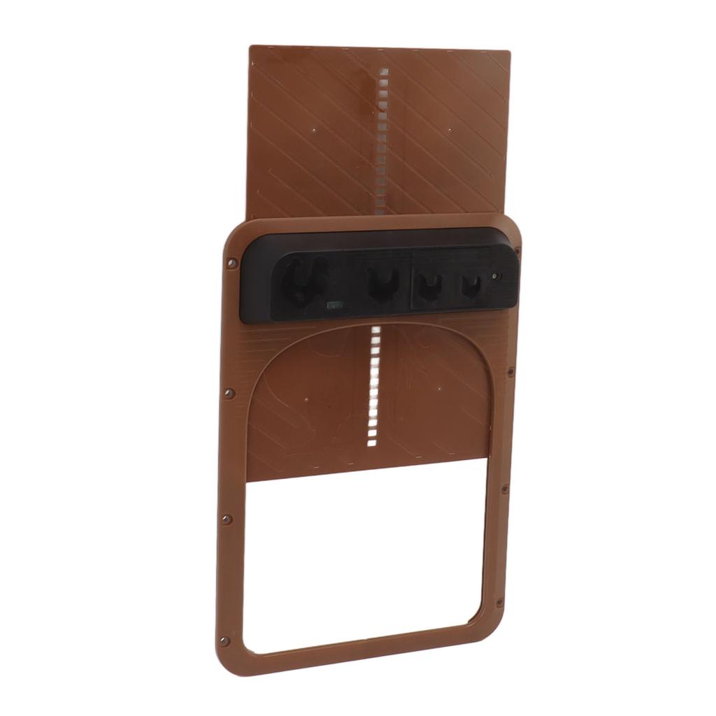 Автоматическая дверь для курятника, пластиковая, работающая от батареи, с датчиком света, автоматическая дверь для курятника для фермы в темноте