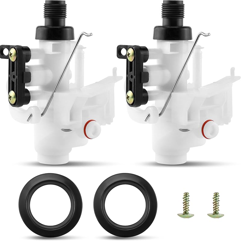 31705 3 RV Toilet Water Valve Kit Freeze-Resistant & Leak-Resistant, Fit For Thet-Ford RV Toilet Parts Compatible With Thet-Ford Aqua-Magic V High