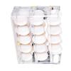 Refrigerator Egg Holder Space Saving Kitchen Egg Organizer Reversible Installation Plastic Egg Stora