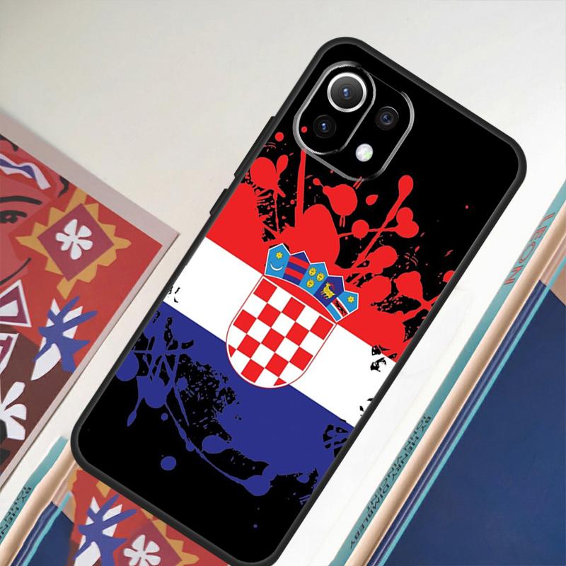 Croatia Flag Case For POCO F5 X3 X5 Pro F4 X4 GT F3 M5s M5 Cover For Xiaomi 13 Lite 12 11 11T 12T Pro