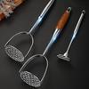 Sweet Potato Pressure Mud Mashed Potatoes Masher Metal Mashing Utensil Fruit Mashers Potato Masher