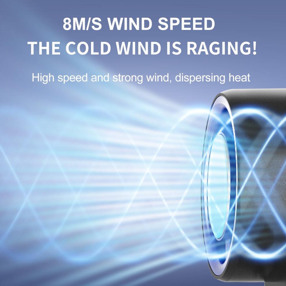 Fans Ice Compress Handheld Fan Semiconductor High-speed USB Fan Portable Folding Small Wind