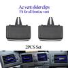 W204 X204 Air Conditioner Vent Grille Outlet Tab Clip AC Paddle For Mercedes Benz C Class GLK C180 C200 C260 C300 GLK300 GLK350