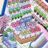 TIANZI Cartoon 3D Landscaping Stickers Miniature Scene DIY Kit 4/8 Pcs Cute Gift Hand Account Stacking And Pasting Cabin Scene