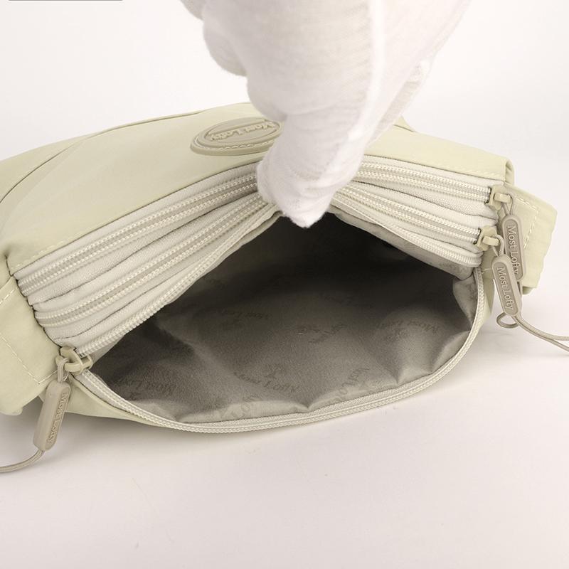 Нейлоновая сумка женская сумка через плечо сумка для мамы многослойная сумка через плечо