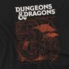 Dungeons & Dragons Мужская футболка с эскизом