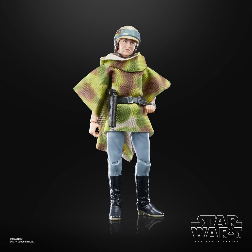 Hasbro Star Wars Black Series Leia Organa Star Wars Episode Return of the Jedi Action Ages 4 and Authentic (Endor), VI 6-inch (15cm) Figure, Up,