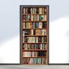 62KD для Креативной Наклейки на Дверь Книжный Шкаф Книжная Полка Обои Самоклеящаяся Стена