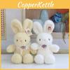 Cute Plush Rabbit Stuffed Animal Toy With Ribbon Bow For Home Decor Office
