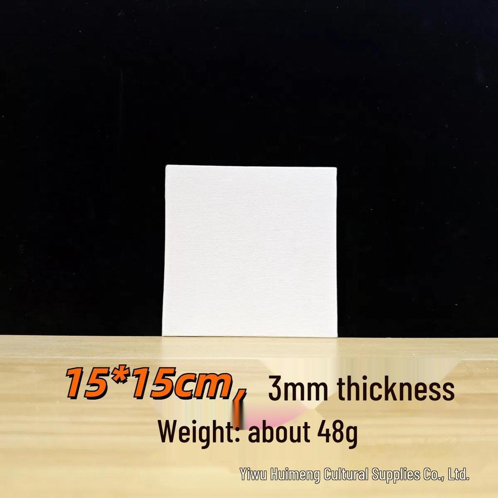 Холст для рисования толщиной 3 мм: Портативный холст из чистого хлопка для масляной и акриловой живописи для студентов-художников и профессионалов