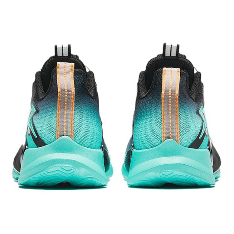 Anta Детские кроссовки Wind Riding Trendy Universal с низким верхом для бега Детские кроссовки Черный Зеленый A12435501-9