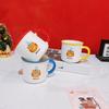 Birthday Gift Cartoon Cute Tiger Birthday Hat Souvenir 100-day Banquet Gift Ceramic Cup Children's Cup