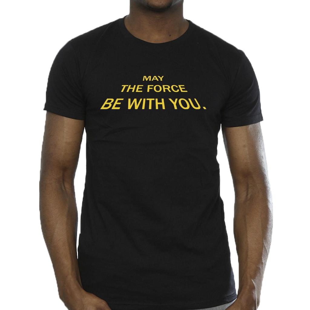 STAR WARS Футболка мужская майская The Force Opening Crawls