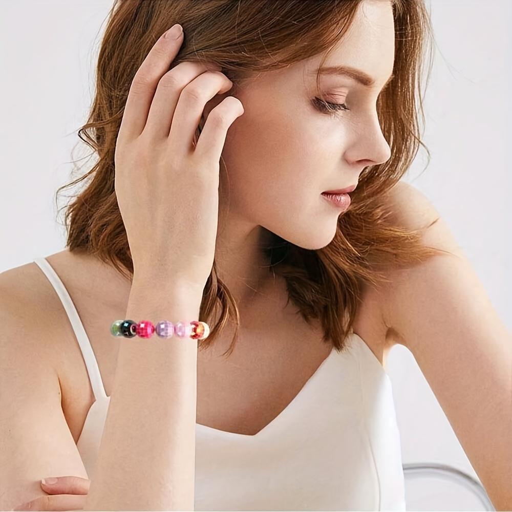 5/10/20 шт. в форме диско-шара из смоляного материала, случайный цвет, декоративные бусины, сделай сам, браслет, ожерелье, серьги, брелок, кулон