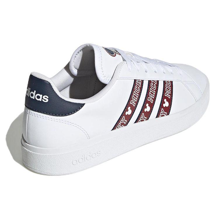 adidas Neo Grand Court Base 2.0 Удобные Прочные Низкие Кроссовки Мужские Кроссовки Белые GV9548