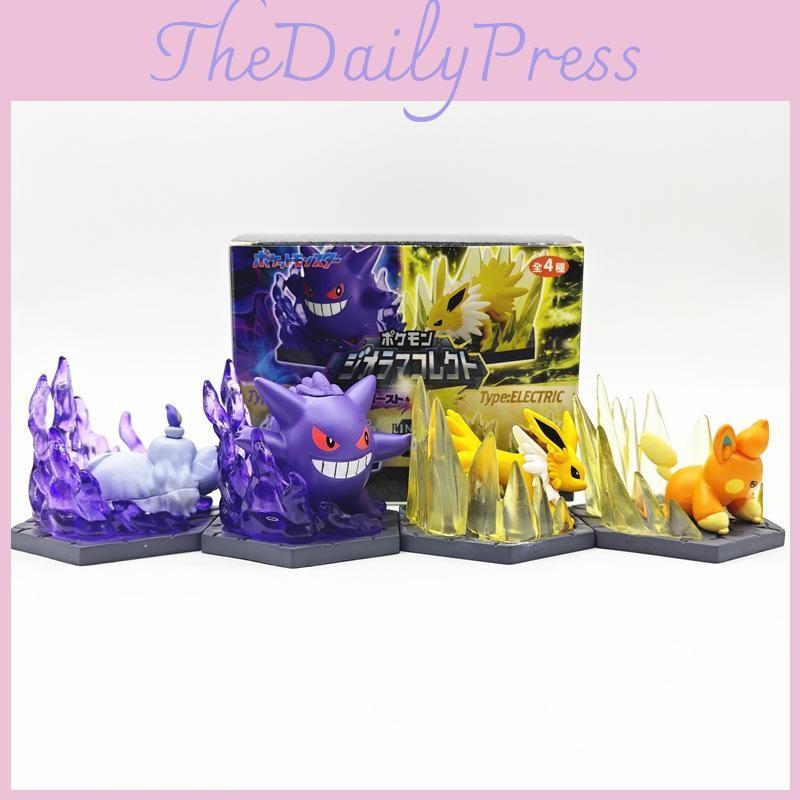 Игрушечные ПВХ модели с дизайном сценариев битв навыков для фанатов аниме